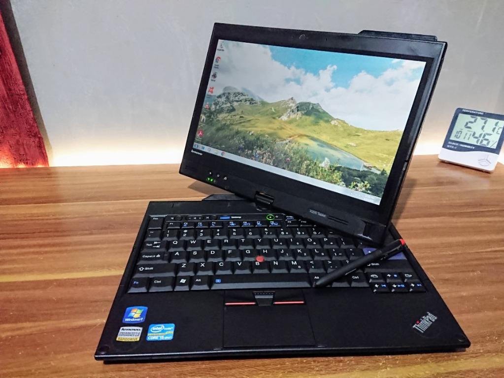 ThinkPad X220 tablet core i5 ram 4gb ssd 128gb mulus murah, Elektronik