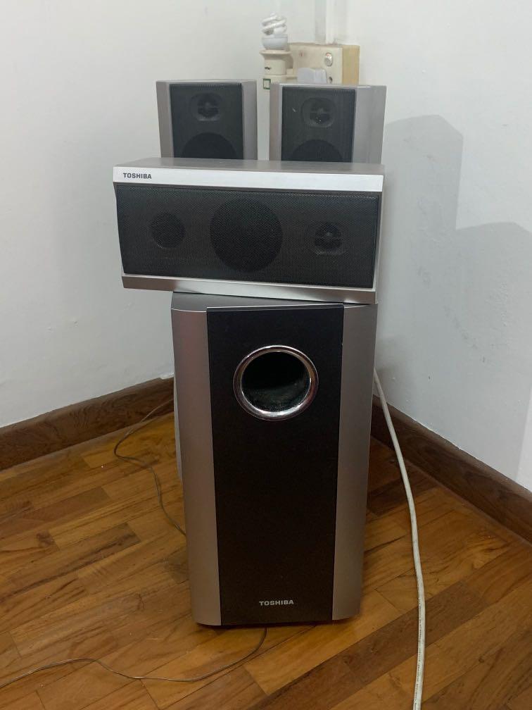 Toshiba surround sale sound speakers