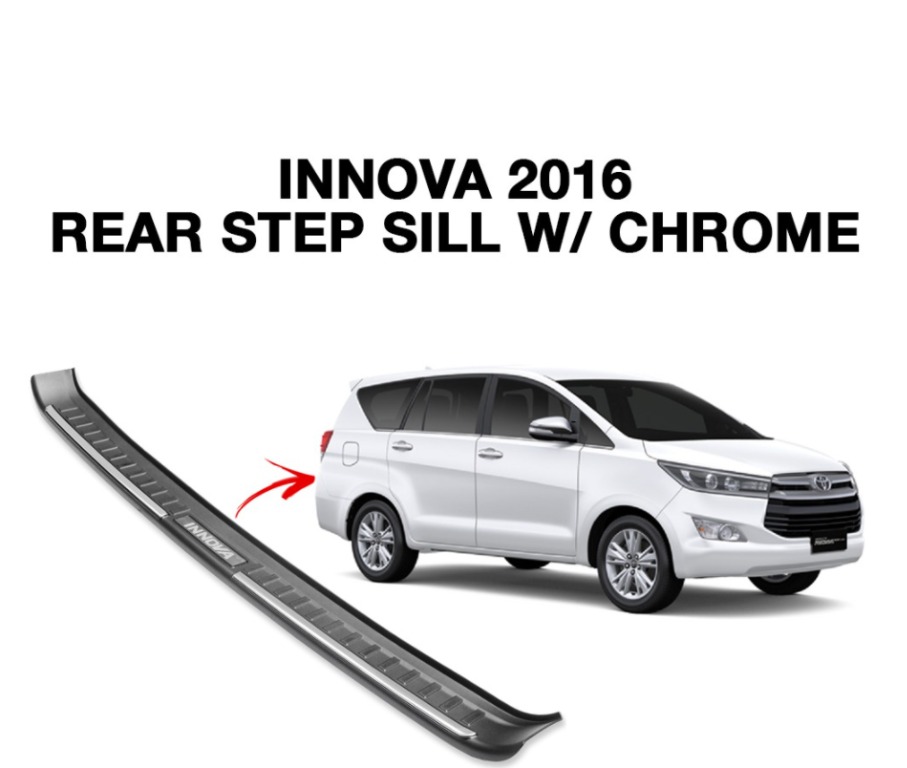 Toyota Innova 2016 to 2021 rear step sill Car Parts Accessories