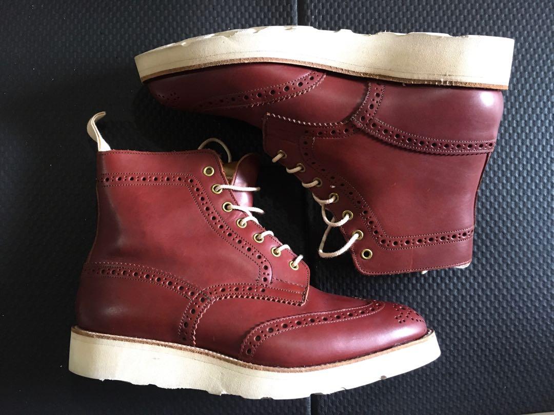TRICKERS WINGTIP Vibram Men s Fashion Footwear Boots on Carousell