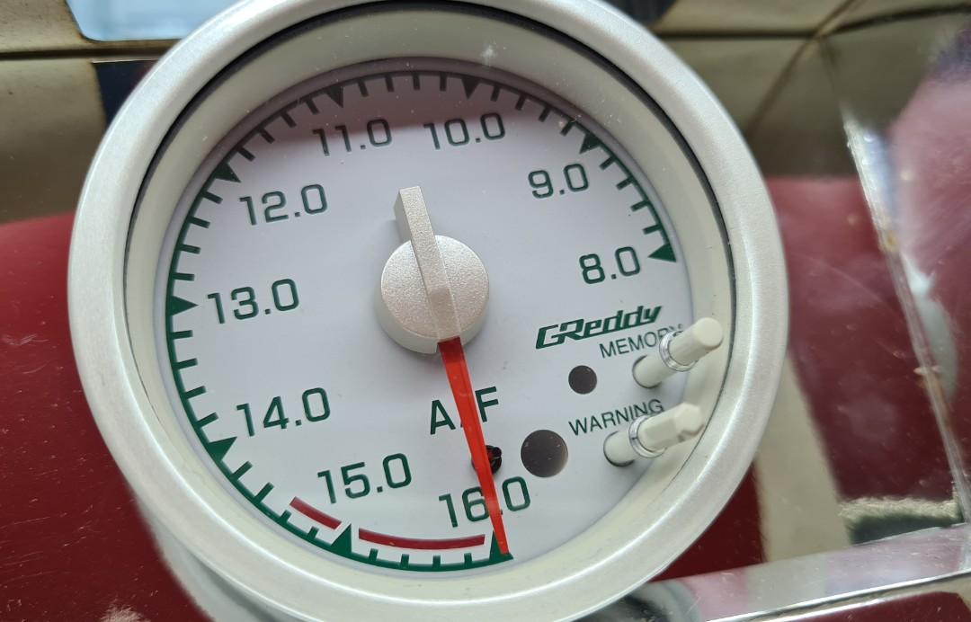 TRUST GREDDY Air Fuel Ratio Meter, Car Accessories, Car