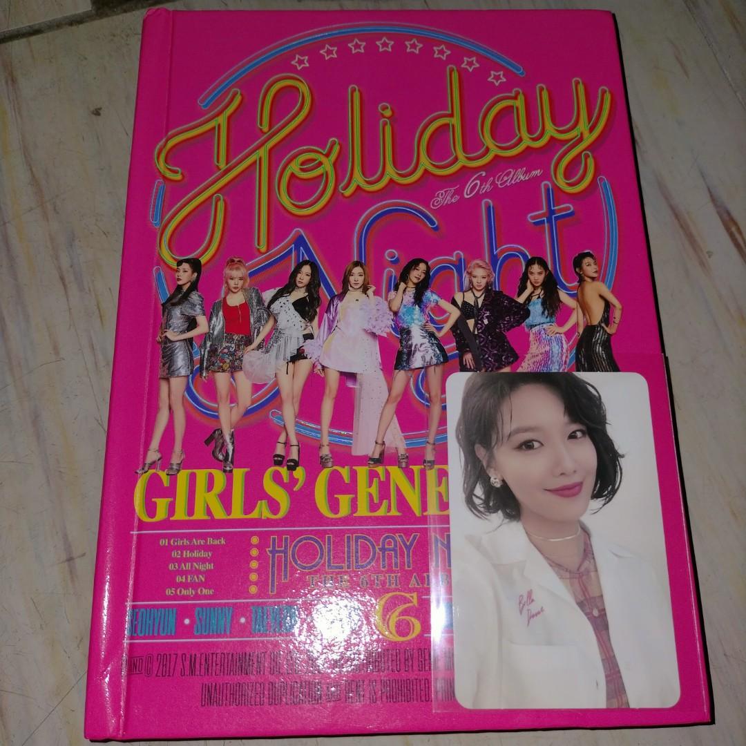Unsealed Snsd Holiday Night Album Holiday Ver Hobbies Toys Collectibles Memorabilia K Wave On Carousell