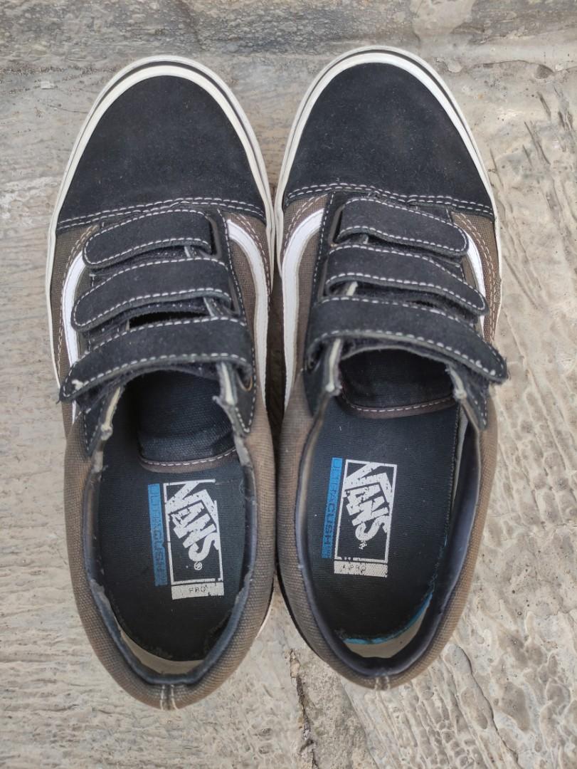 Vans scratch damier top