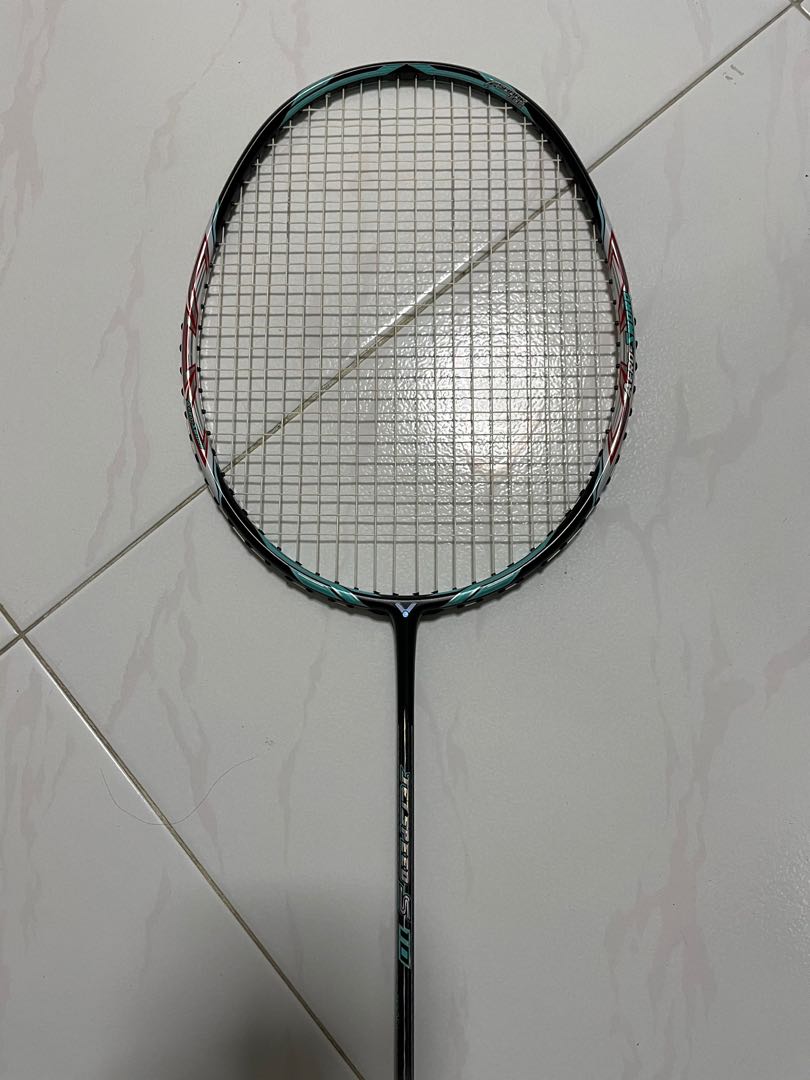 VICTOR JS10 JETSPEED S 10 BADMINTON RACKET CHOICE OF STRING JS-10 4UG5 