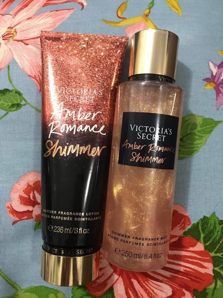 Amber romance shimmer top victoria secret
