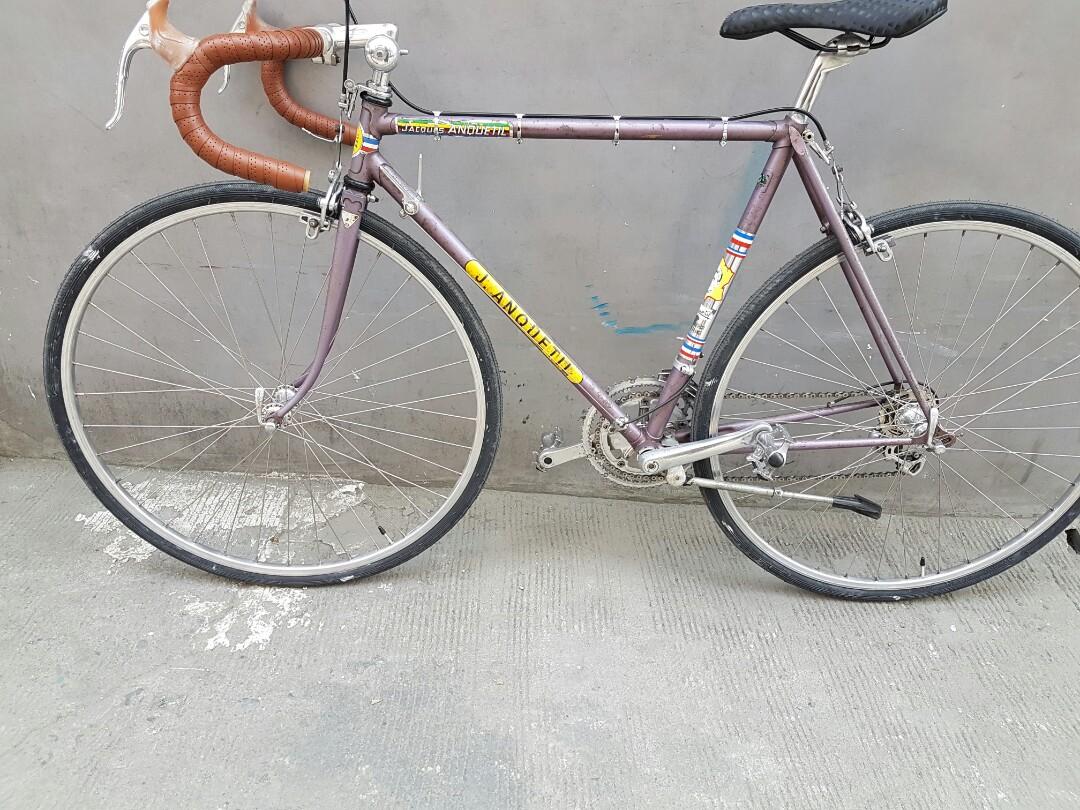 Vintage Road Bike Jacques Anquetil 