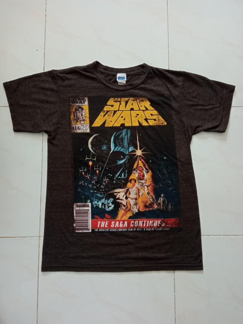 Star Wars - Vintage Poster Acid Wash - T-Shirt