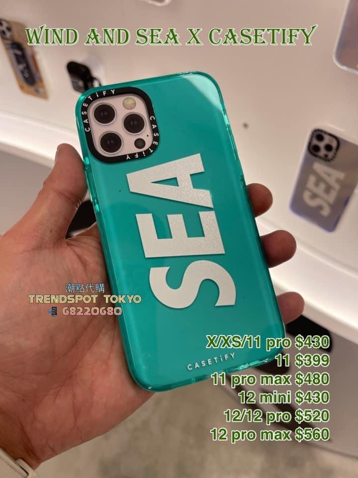 スマホ/家電/カメラCASETIFY WIND AND SEA iPhone 12 Pro Max