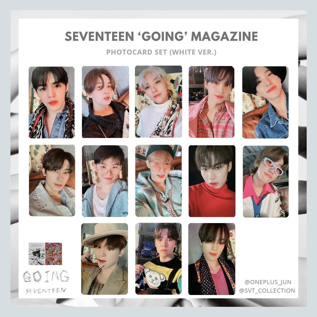 WTT SEVENTEN - Going Seventeen Magazine Photocard, Hobbies & Toys