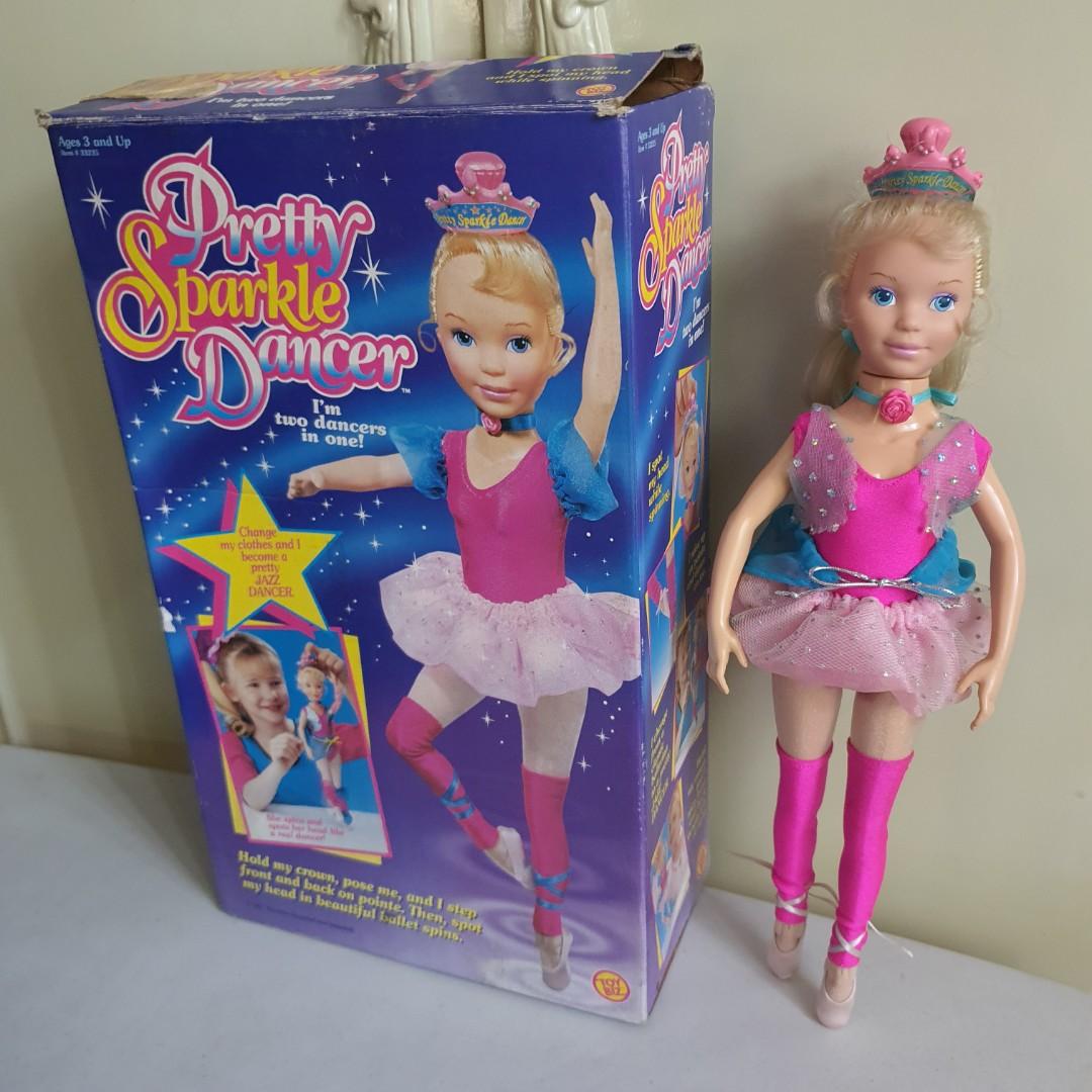 1996 Toy Biz Pretty Sparkle Dancer Doll Toy New in Box NIB