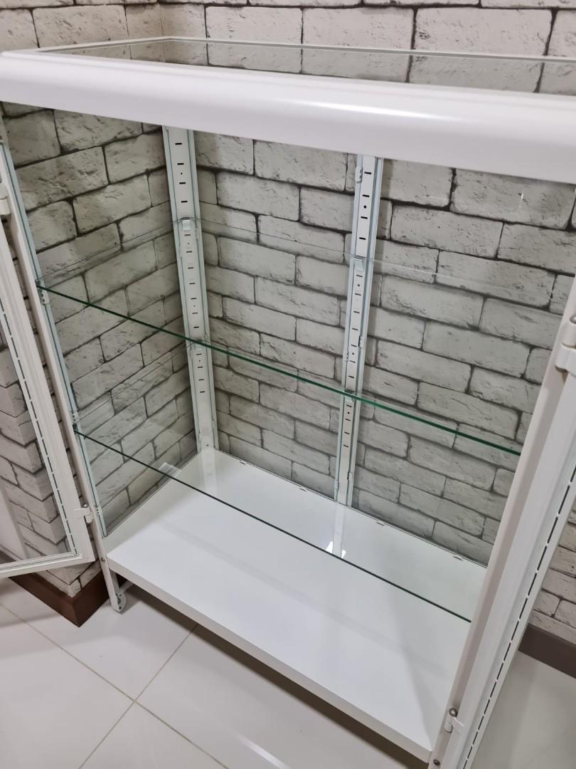 3Tier Glass Display With Lockset !, Furniture & Home Living, Furniture