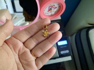 916 used gold emas  preloved