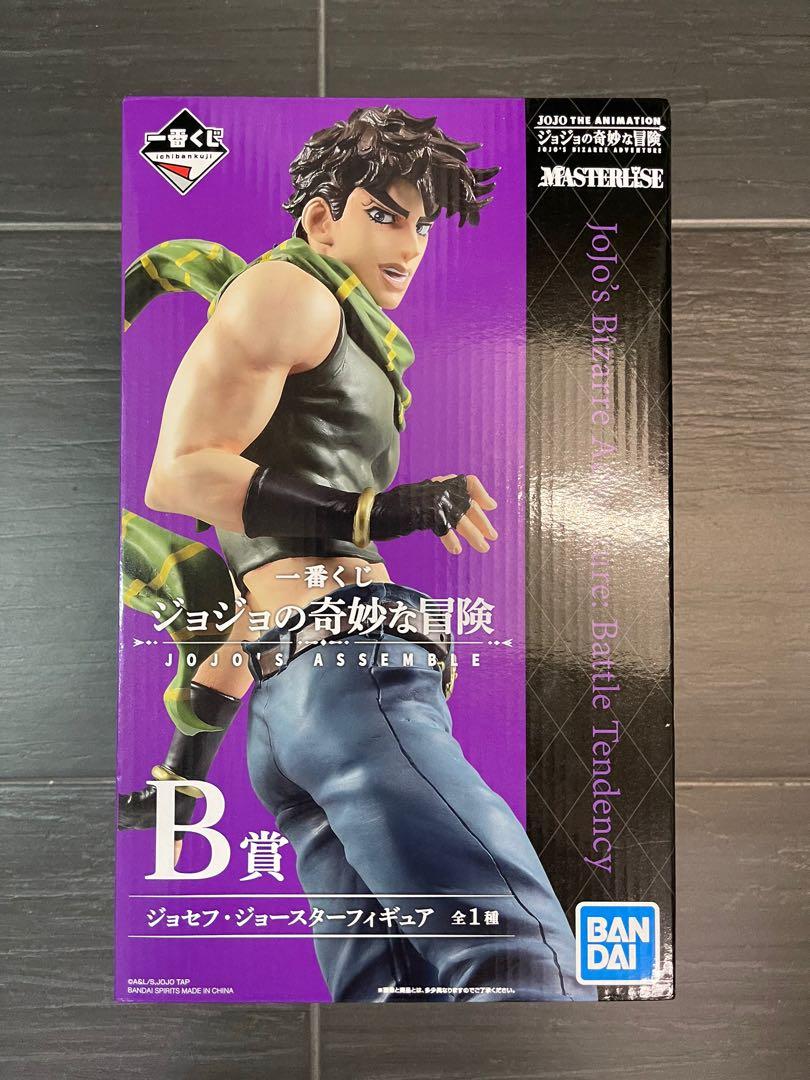 全新未開封JoJo 一番賞B 賞二喬喬瑟夫喬斯達JoJo的奇妙冒險空條承太郎 