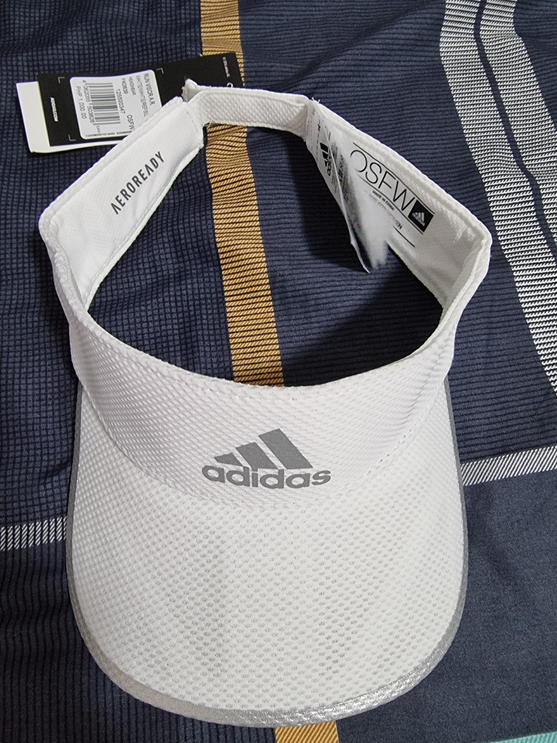 white adidas visor