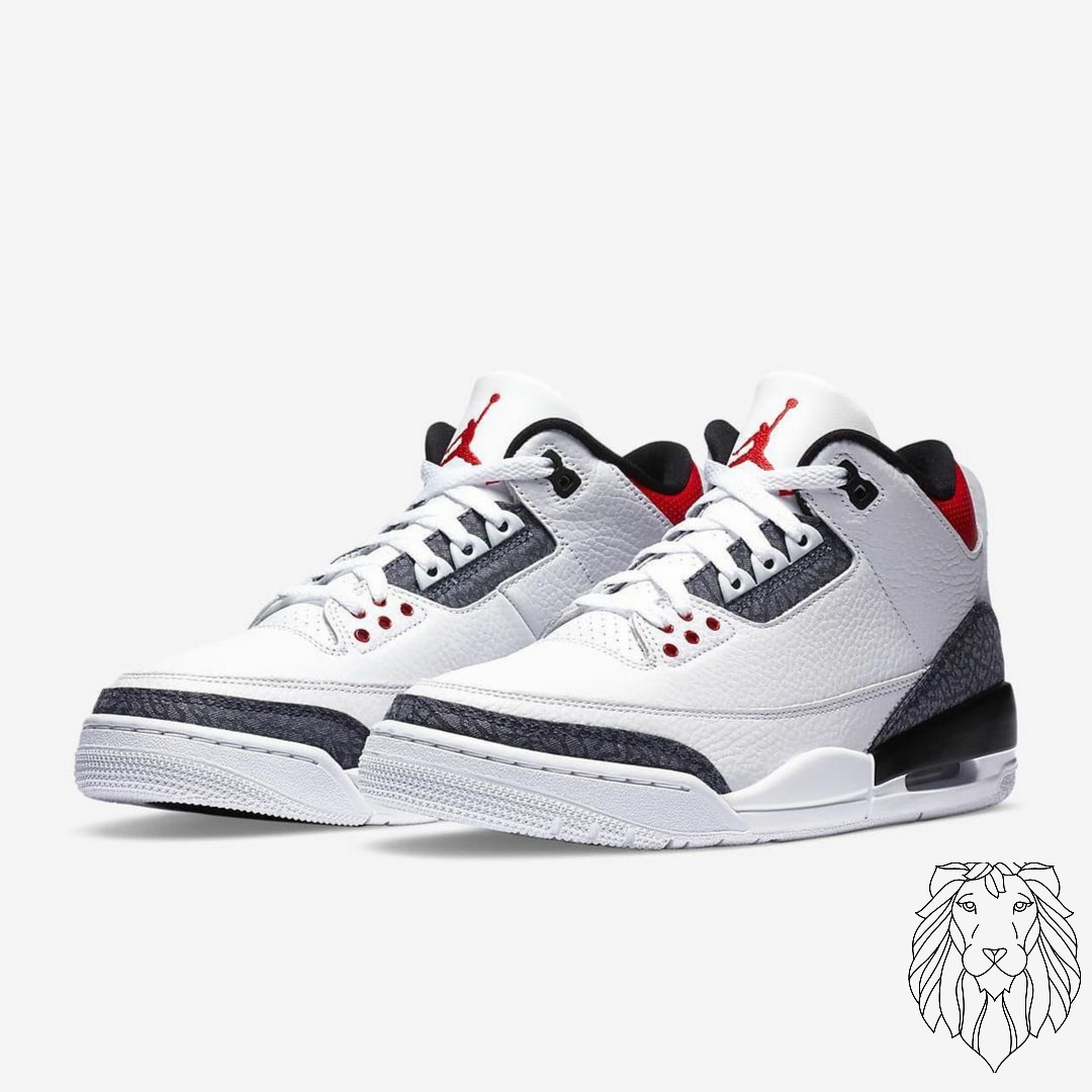 aj3 denim fire red