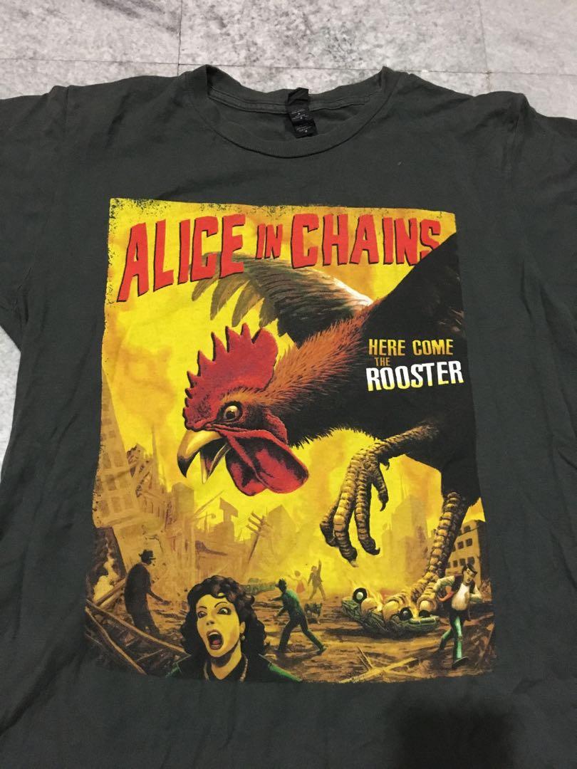 Alice in chains rooster t shirt hot sale