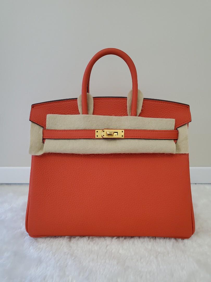 New HERMES BIRKIN 25 B25 BLEU NUIT TOGO PALLADIUM HARDWARE, Luxury, Bags &  Wallets on Carousell