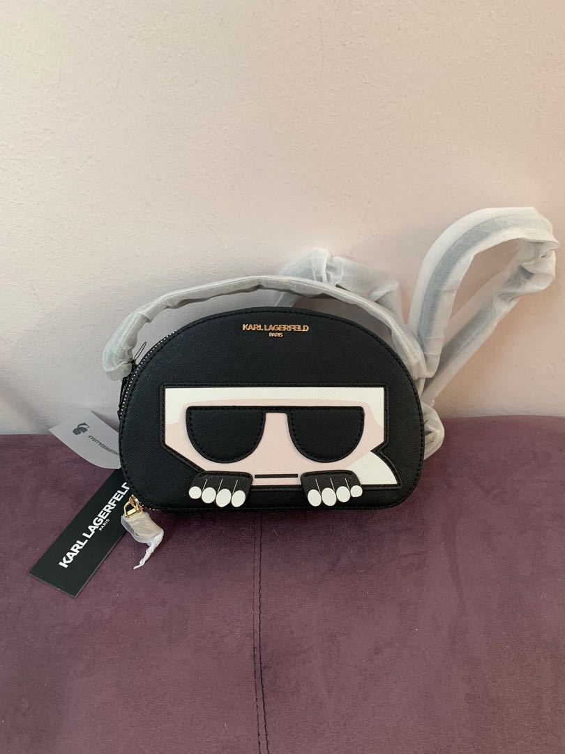 Authentic Karl Lagerfeld Paris Maybelle Choupette Top Handle Crossbody