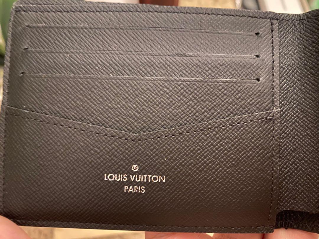 N60180 Louis Vuitton 2019 Damier Graphite Canvas Slender Wallet