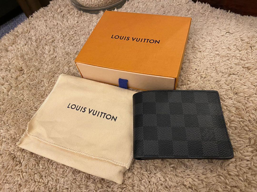 Buy Louis Vuitton Damier Graphite Canvas Blue Slender Wallet N64033 Online  at desertcartSINGAPORE