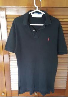 black polo ralph lauren shirt