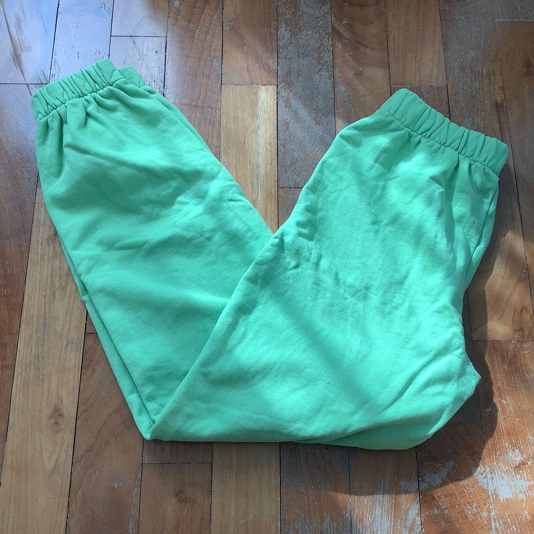 Brandy melville hotsell lime green sweatpants