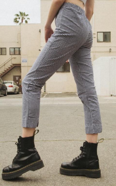 Gingham tilden clearance pants