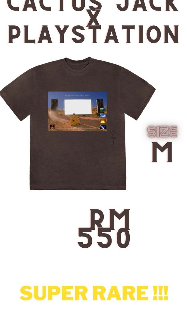 cactus jack brown shirt