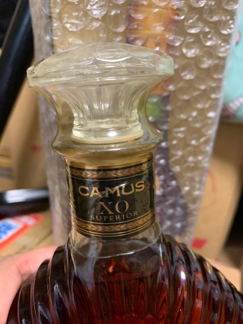 連盒金花Camus XO superior 700ml 未開封Cognac, 嘢食& 嘢飲, 酒精飲料