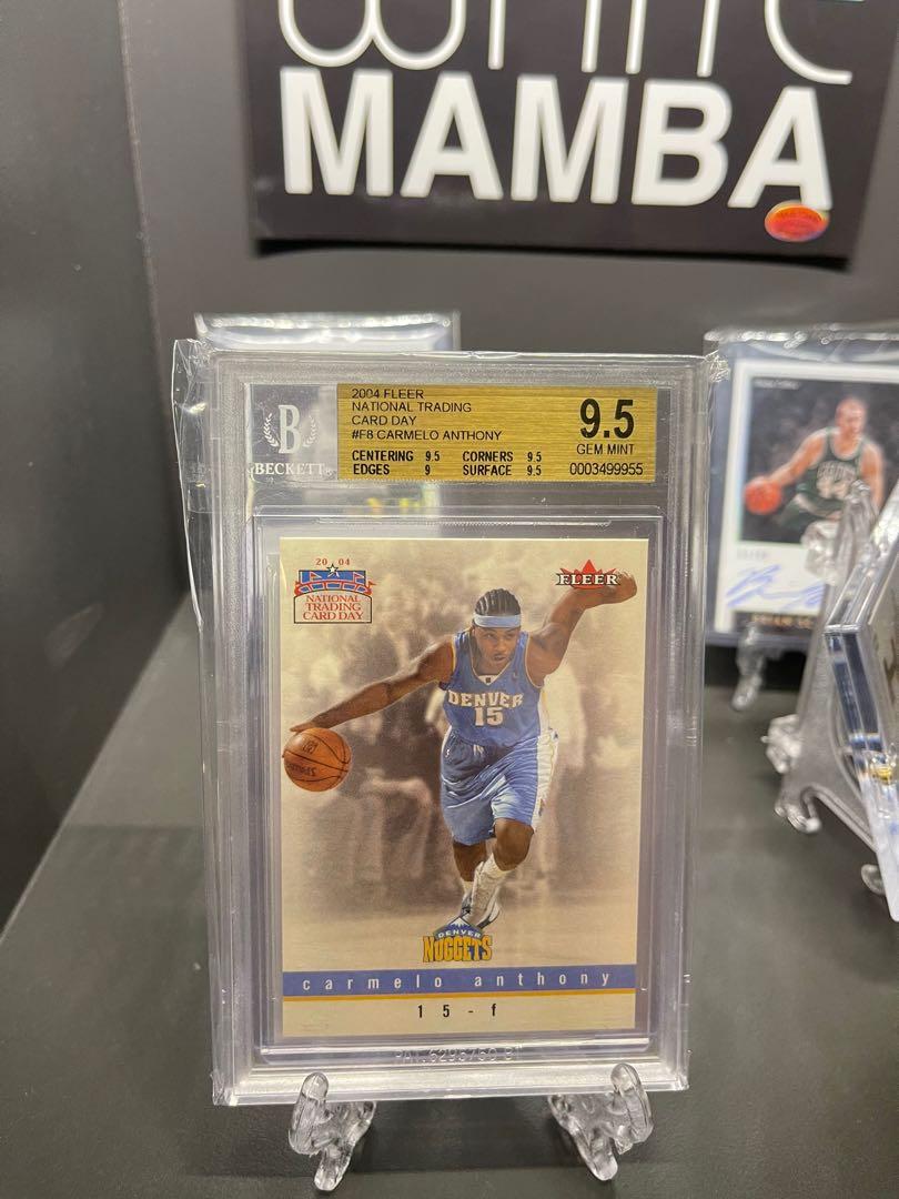 Carmelo anthony rookie psa 10 bgs 9.5 (Category: Game Gift Cards & Accounts) located in Pasig City. Submitted by cassiddy (Listing ID 1083818869, Image 1). Description: Carmelo anthony rookie cards Bgs 9.5 and psa 10 8,999 each Txt me: 09175984700.
