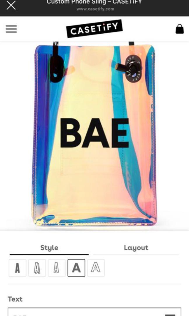 Casetify Customised Phone Sling Bag