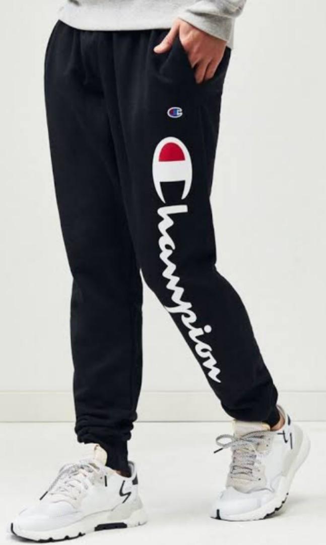 CHAMPION CLASSY STATEMENT TRACK PANTS JOGGER Men s Fashion