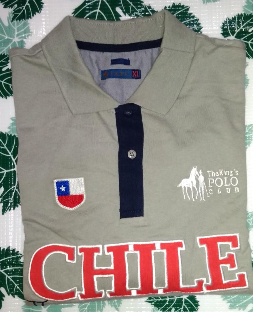 Chile 智利polo Shirt 加大碼xl Size 胸闊59cm 腰圍55 5cm 身長76 5cm 男裝 外套及戶外衣服 Carousell