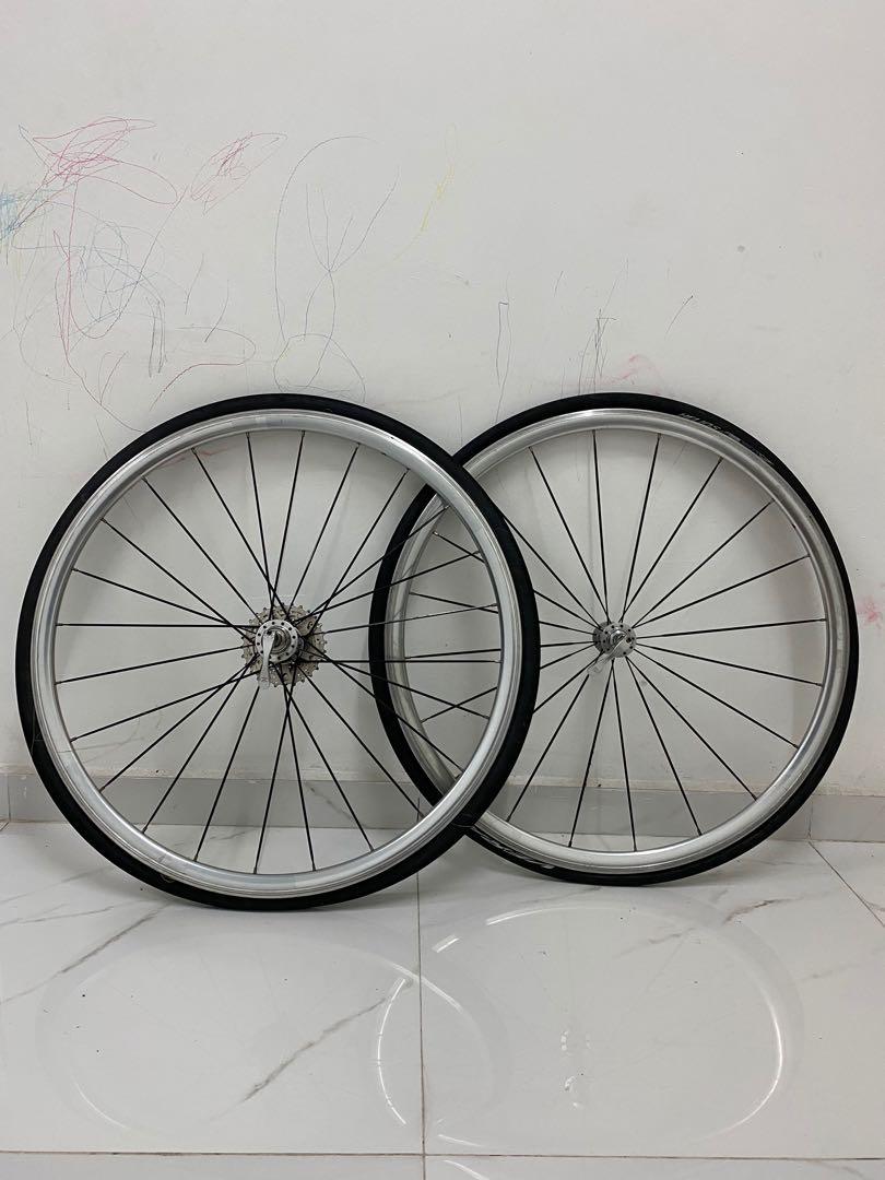 Chrome 700c online wheelset