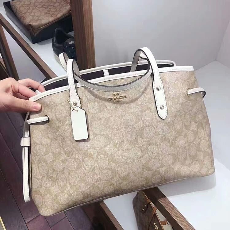 Drawstring carryall sale in signature canvas