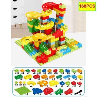 DIY 168 Pieces Marble Run