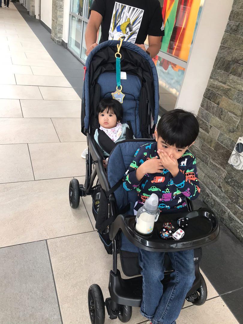 Juniors double stroller sales