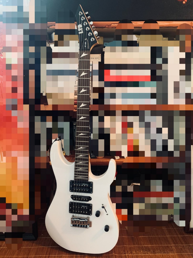 ESP LTD Tuner 24 fret 6String Electric Guitar MT130 (Snow White), 興趣及