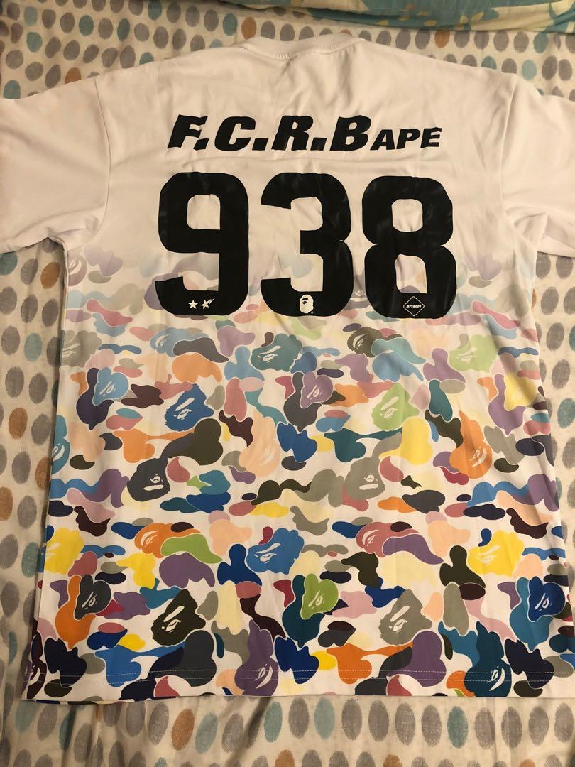 F.C.R.BAPE FCRB 938 TEAM TEE WHITE L