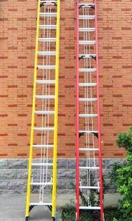 fiber glass extension ladder