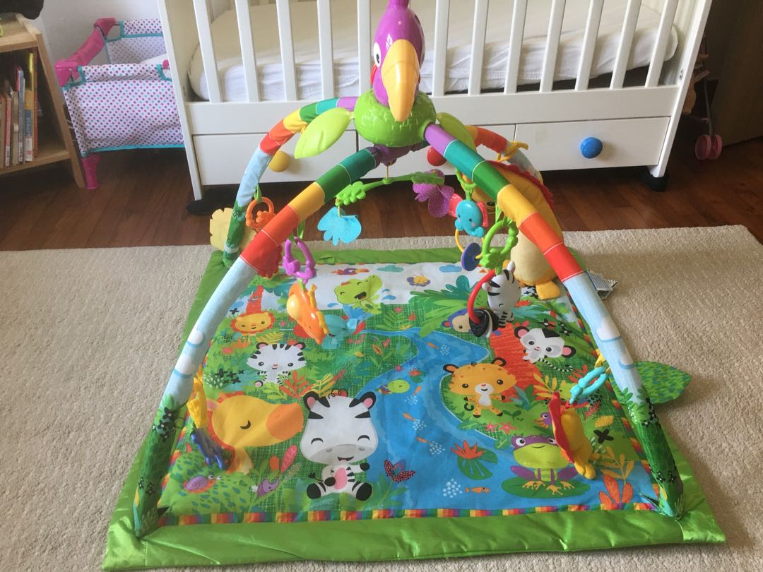 Floor activity mat for baby, Babies & Kids, Infant Playtime on Carousell