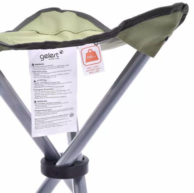 Gelert unisex tripod stool x2