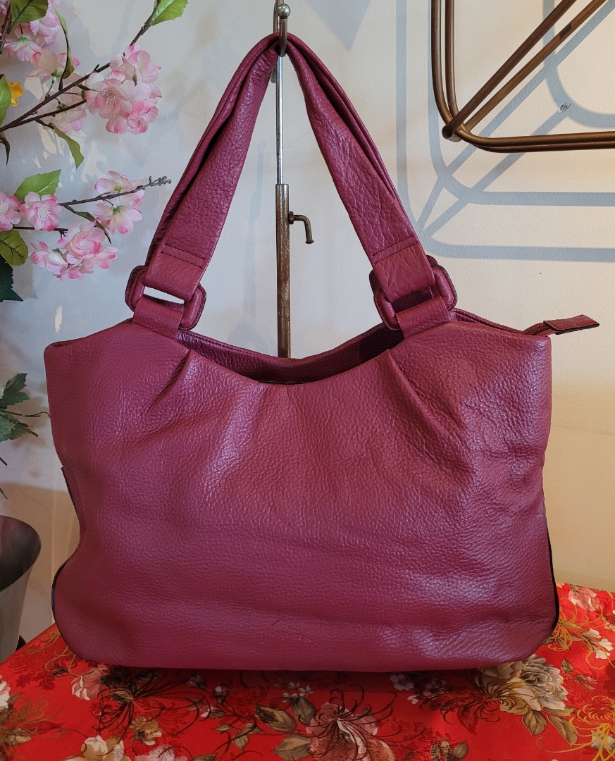 Gres Paris Leather Shoulder Bag Handbag, Women's Fashion, Bags