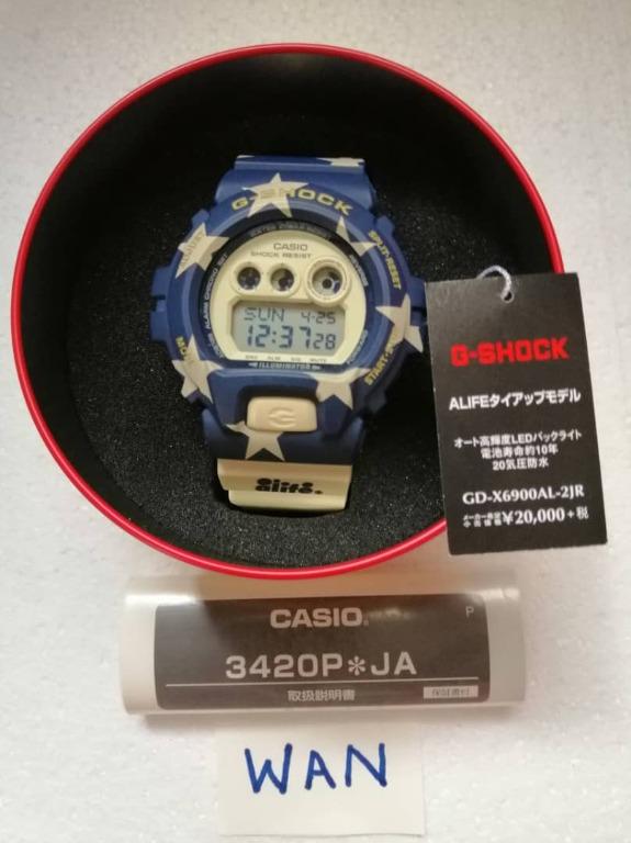 G-SHOCK × ALIFE GD-X6900AL-2JR 高価値セリー - 時計
