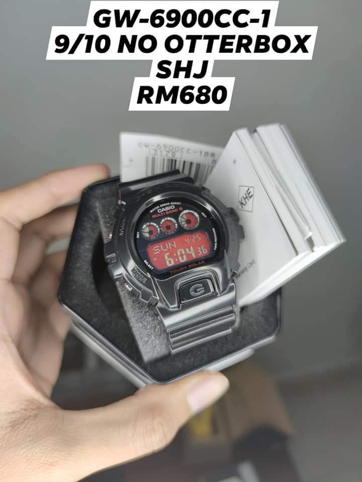 G Shock GW6900 CC1 TOUGH SOLAR Men s Fashion Watches