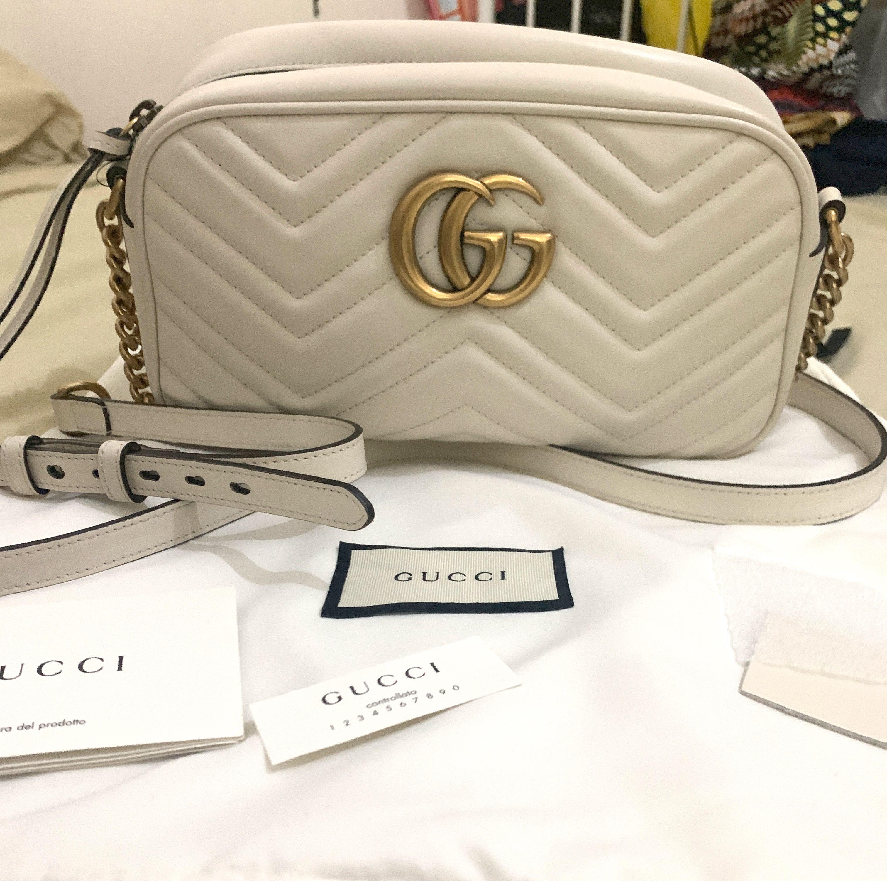 Gucci Marmont Camera Bag, Luxury, Bags & Wallets on Carousell