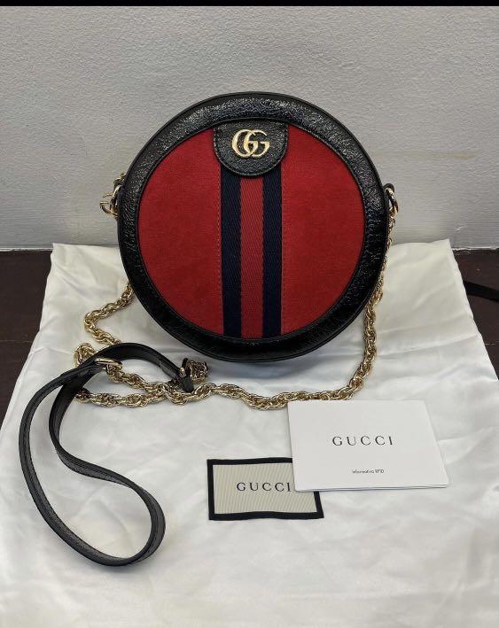 Gucci round sling bag sale
