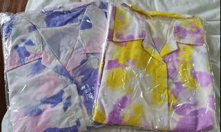 Harga untuk paket 2 Set Set Baju Tidur  Tie Dye