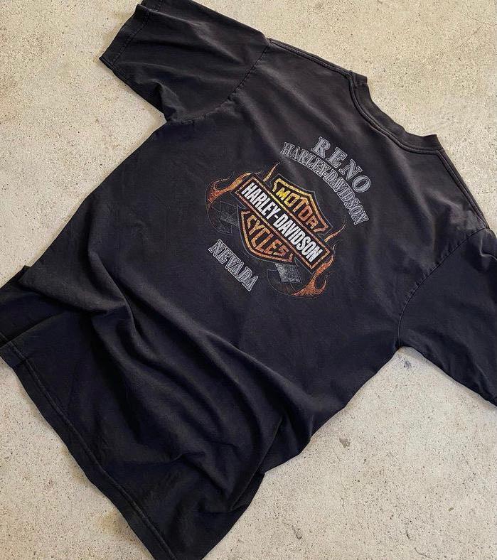 Harley davidson sales oversized tee