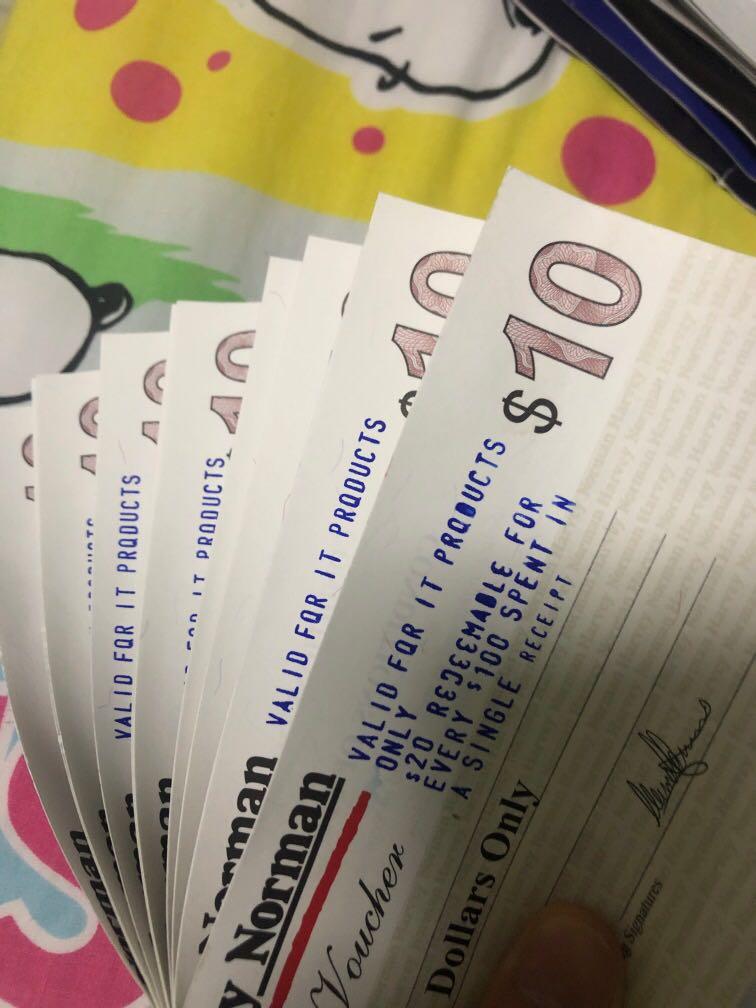 Harvey Norman voucher 10 discount. , Tickets & Vouchers, Vouchers on